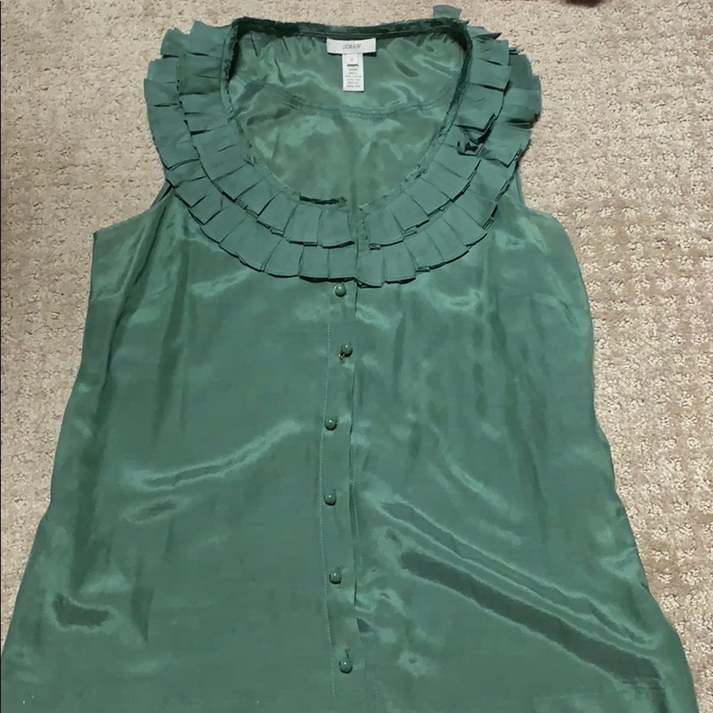 JCrew Silk Top